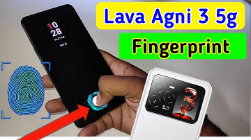 lava agni 3 display fingerprint setting/lava agni 3 5g fingerprint screen lock/fingerprint sensor