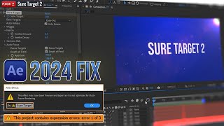 Fix Sure Target 2 Plugin Ae 2024 latest 100%