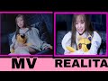 Blackpink  lovesick girls mv vs realita