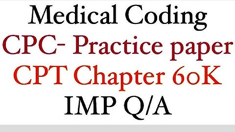 CPC Nervous system practice question with answers || Medical coding #cpcpracticepaper