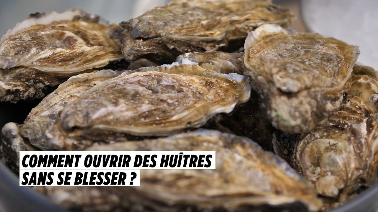 Comment ouvrir des huîtres sans se blesser 