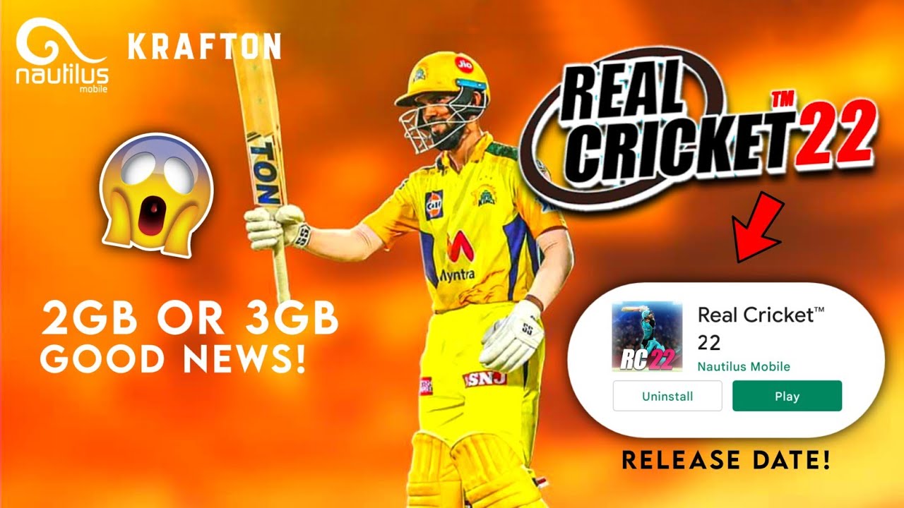 Good News Real Cricket 22 Release Date ! 2,3GB Ram? | Rc22 Release Date | Real Cricket 22 News