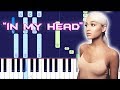 Ariana Grande - in my head Piano Tutorial EASY (Piano Cover) Mp3