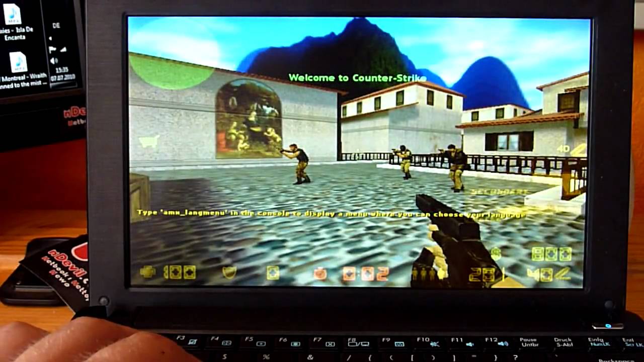 Asus Eee PC R101 - 1001PX - Multimedia Test - German - YouTube