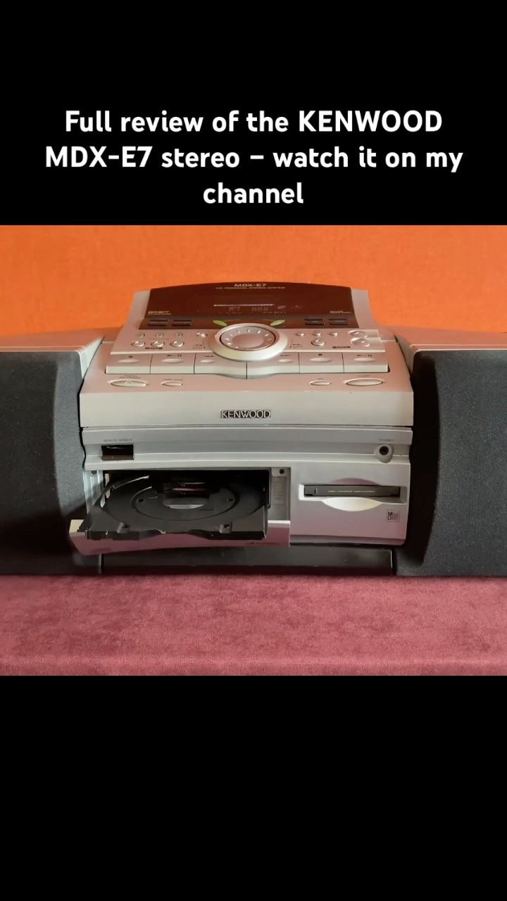 Dive into my in-depth review of the classic KENWOOD MDX-E7 stereo