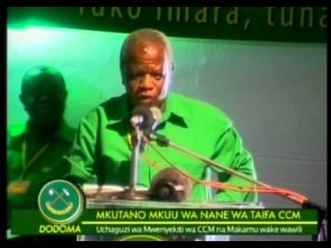 MZEE YUSUFU MAKAMBA AKITOA NASAA ZAKE UCHAGUZI MKUU DODOMA