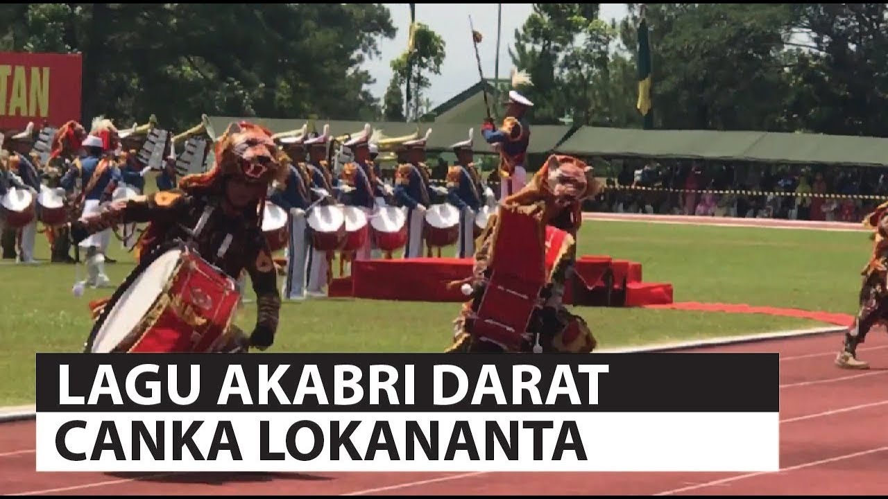 LAGU AKABRI DARAT DAN LIRIK CANKA LOKANANTA at AKMIL MAGELANG
