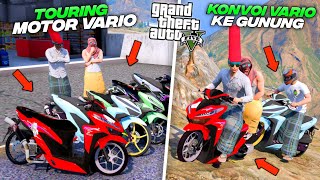Kita TOURING MOTOR VARIO SPEK DRAG Naik Ke GUNUNG TERTINGGI - GTA 5 MOD