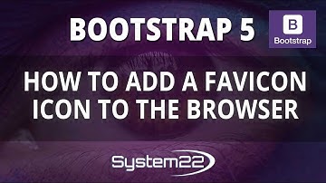Bootstrap 5 How To Add A Favicon Icon To The Browser Tab 👈