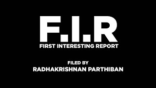 Fir Filed By Radhakrishnan Parthiban