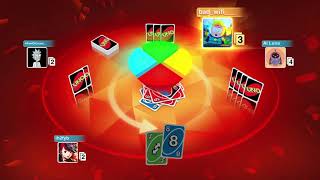DOS Gameplay (UNO with friends)