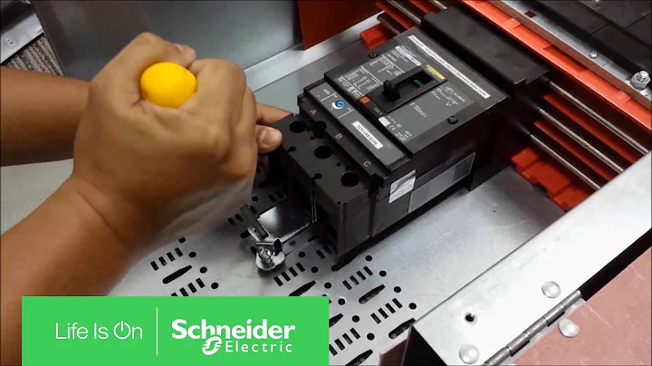Installing PowerPact J Frame Breaker into I-Line® Panel | Schneider Electric Support