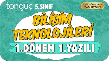 5.Sınıf Bilişim Teknolojileri 1.Dönem 1.Yazılıya Hazırlık 📑 #5BIL1D1Y #2026