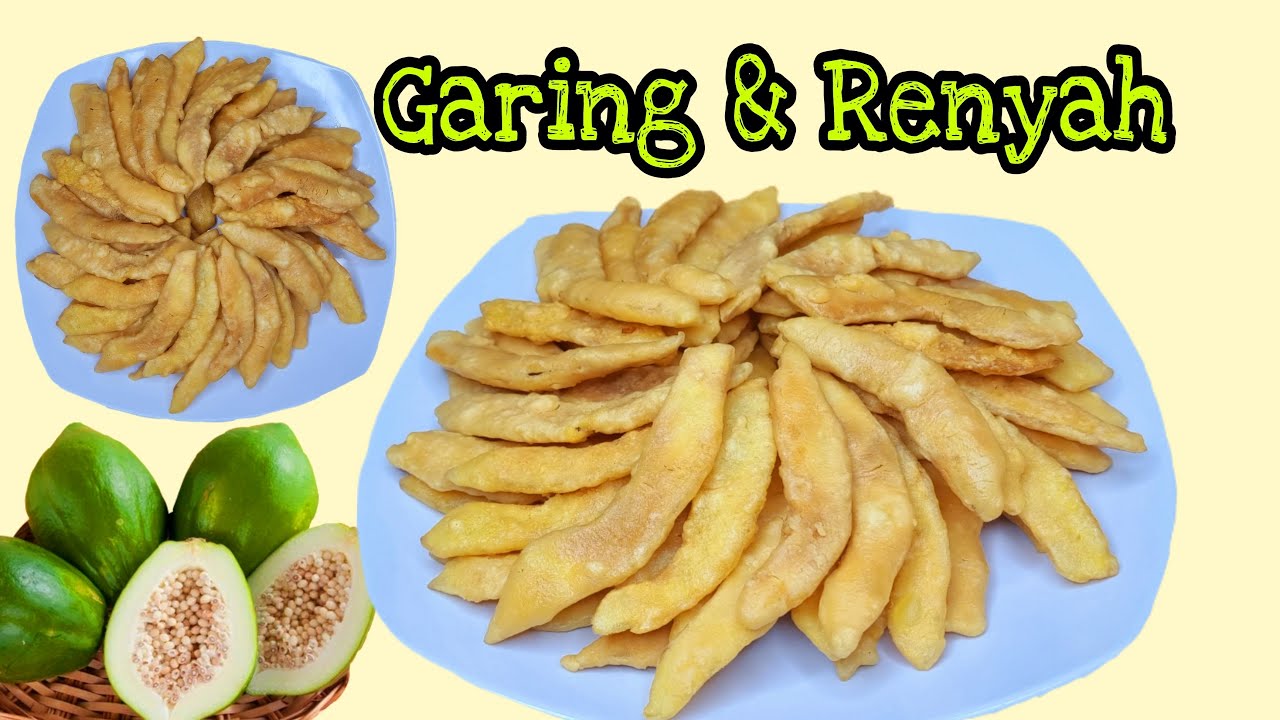 KERIPIK PEPAYA MUDA  |  GAK NYANGKA BISA ENAK BANGET  |  GARING DAN RENYAH