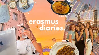 un fin de semana de erasmus | curso de inglés online, feria y mucha comida 🍔