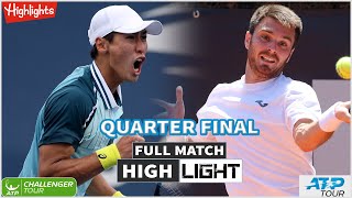 Yosuke Watanuki vs Giovanni Fonio Quarter Final Highlights | ATP Yokohama, Japan 2023 | FULL MATCH