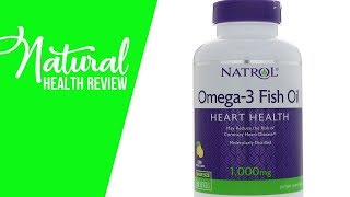 Natrol, omega 3 fish oil, natural lemon ...