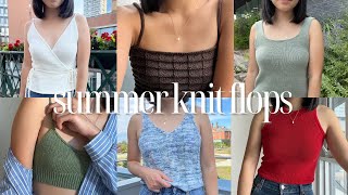 tanks and tops that I knit and don’t wear and  reflecting on disappointing summer knits by Hip Knit Hooray 2,764 views 21 hours ago 34 minutes