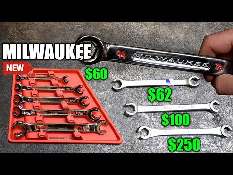 Milwaukee's New Line Wrenches vs Professional Tools Mac, Snap-On,