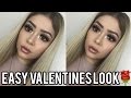 Easy Valentines Day Makeup | Daisy Marquez