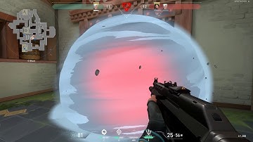 Valorant 1v5 clutch on enemy match point