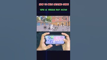 How To Best Setting Guide Tricks Day 41/60✅#shorts #ytshort #shortfeed #bgmi #pubgmobile #gaming #yt