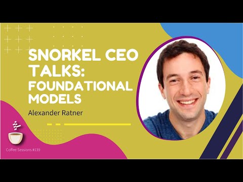 Foundational Models are the Future but... | Alex Ratner