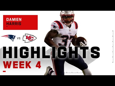 Damien Harris Finishes the Night w/ a Solid 100 Rushing Yds | NFL 2020 Highlights