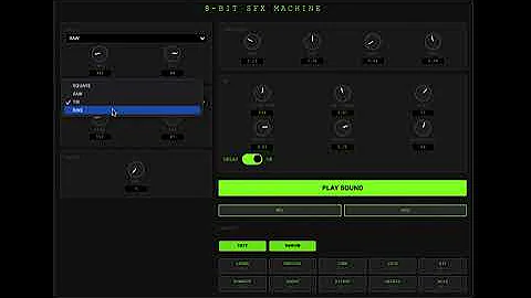 8-BIT SFX MACHINE