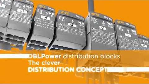 TE Connectivity ENTRELEC DBL Terminal Blocks