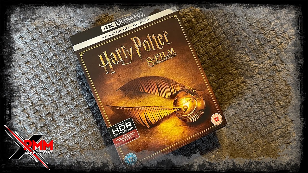Harry Potter The Complete 8-film Collection 4K UHD Blu-ray 