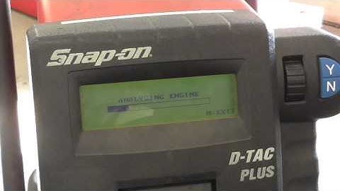 Learn to use the Snap On D Tac Plus