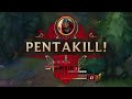 Epic 1v5 Pentakill Montage 2016 Vol.1 (ft. Yasuo, Zed, Vayne, Lee Sin...) | League of Legends