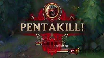 Epic 1v5 Pentakill Montage 2016 Vol.1 (ft. Yasuo, Zed, Vayne, Lee Sin...) | League of Legends
