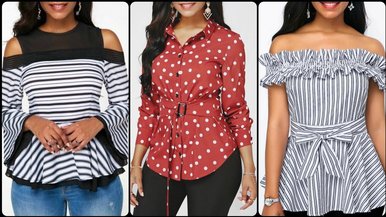 Top Class Stylish And Trendy Designer Casual Tunic Top /Shirts /Blouse ...