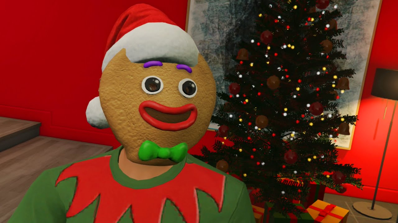 GTA 5 Online Rare & Unique Christmas DLC Masks & Hats Combination