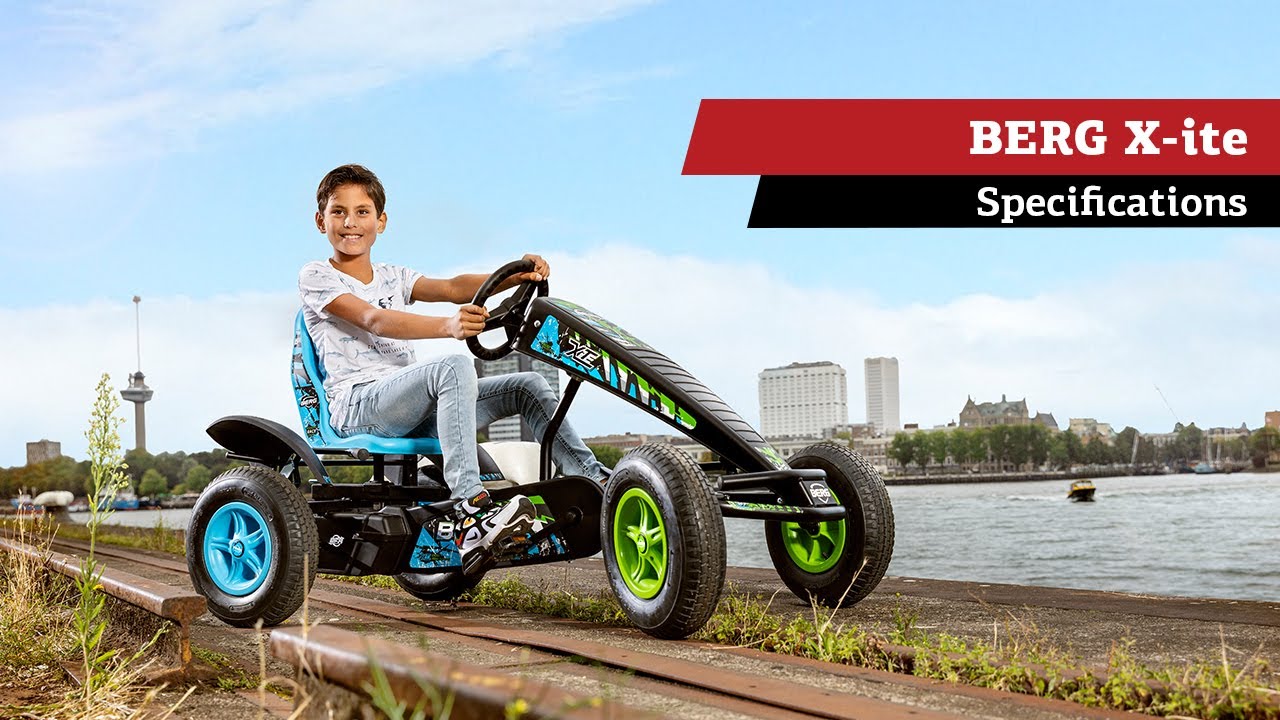 BERG X-ite pedal go-kart  specifications 