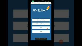 Apk Editor pro Android App #apkeditorpro #apkedit #apkeditor screenshot 2