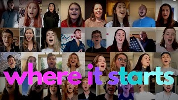 Where It Starts ORIGINAL SONG by Barrow & Ireland - VIRTUAL CHOIR IN AID OF ACTING FOR OTHERS
