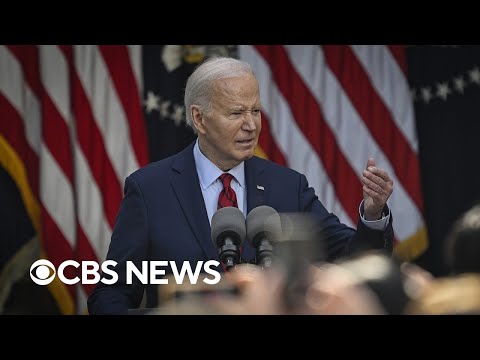 Biden gives update on U.S. economy after announcing new tariffs on China 