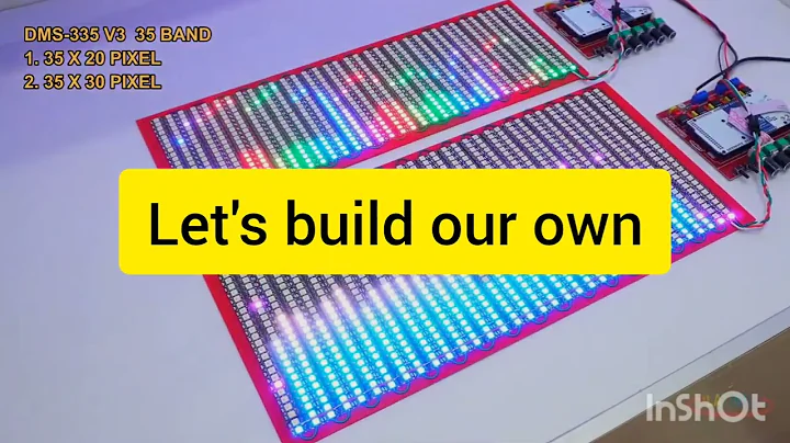 How to make a 35 Band Audio Spectrum Analyzer using esp32