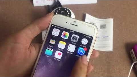 Review - hướng dẫn cài đặt Camera wifi  yoosee 5 râu| Khohanggiare.vn