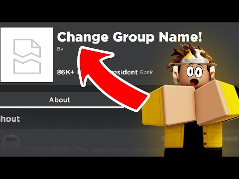 HOW TO CHANGE YOUR ROBLOX GROUP NAME?! (ROBLOX 2021 UPDATE COMING SOON ...
