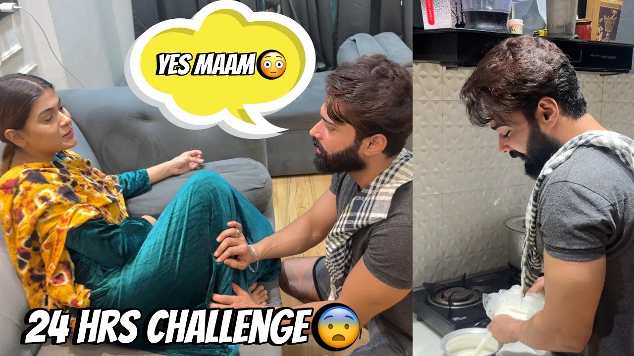 Biwi Ki Jee Huzuri Padi Bhari 😭 Saying Yes To My Wife For 24 hrs 😳 | Fokats | Abresh & Zeeshan