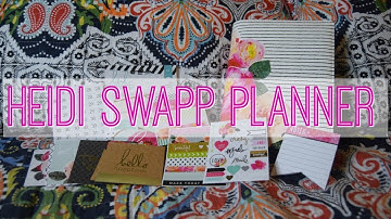 HEIDI SWAPP MEMORY PLANNER | HOW I SET UP MY HEIDI SWAPP