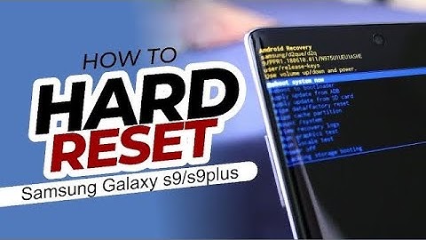 Samsung Galaxy S9: Hard Reset / Factory Reset | Unlock Forgotten Password (2025)