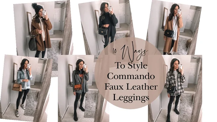 10 stilar för Commando faux läder leggings