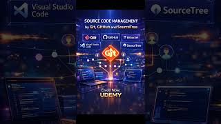 🚀 Enroll FREE on Udemy – Source Code Management by Git, GitHub & SourceTree! 🚀