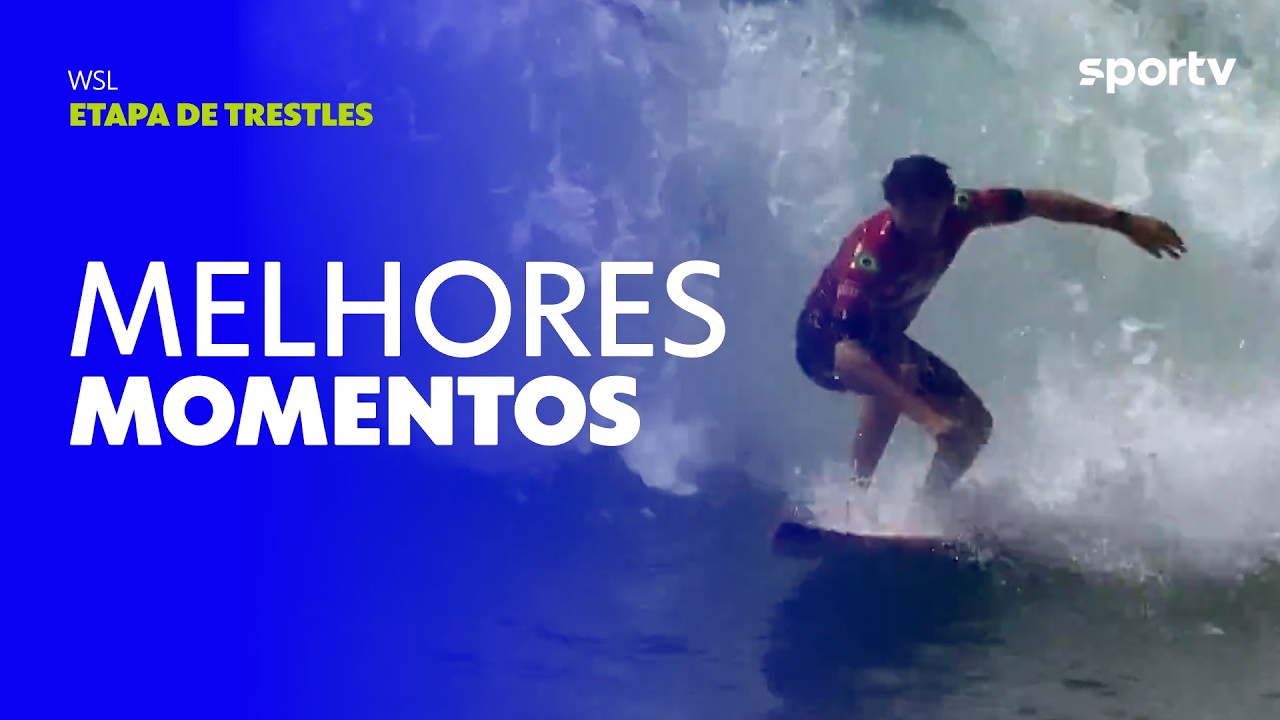 YAGO DORA E ITALO FERREIRA AVANÇAM PARA AS OITAVAS EM TRESTLES | WSL | sportv