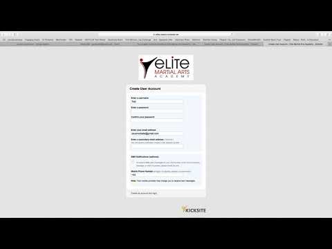 Elite Kicksite Login Video